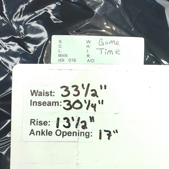 Vintage Y2K Game Time Black Denim Jeans Men's Size 32 - Picture 3 of 14